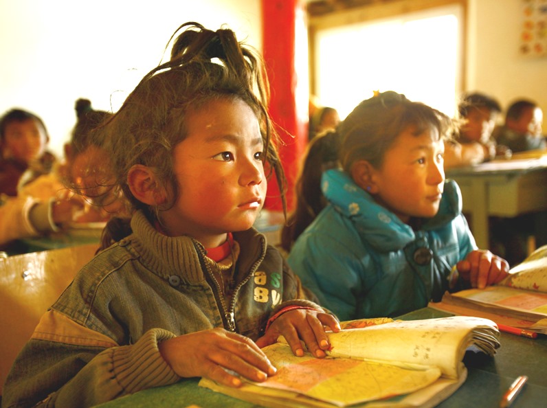 Scuola in Tibet sostenuta da Yeshe Norbu Onlus