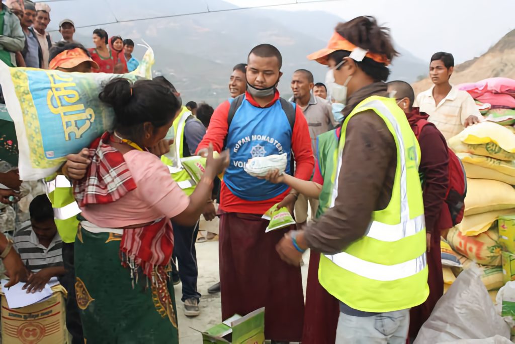 Sostegno alla popolazione in Nepal dopo il terremoto del 2015