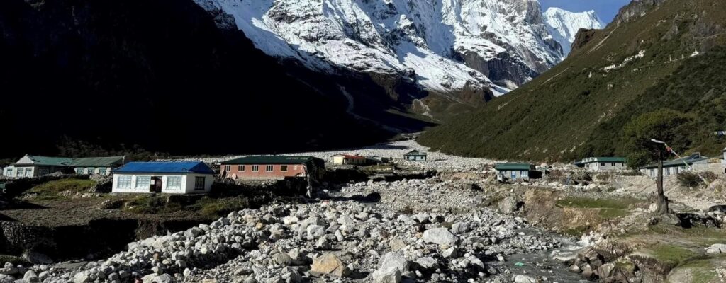 Ricostruzione di un villaggio Himalayano